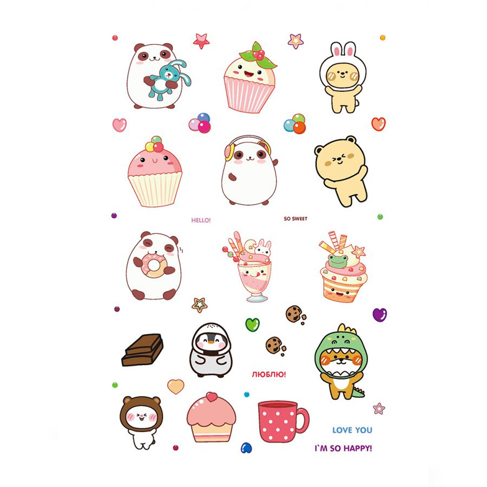 Наклейки KAWAII DREAM голубая обложка 9785001418245 Наклейки KAWAII DREAM голубая обложка 9785001418245