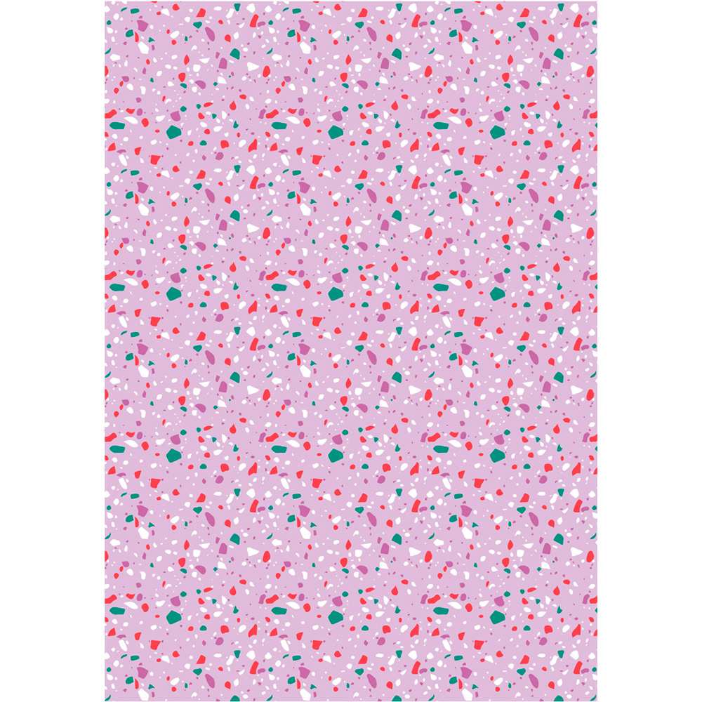 Упаковочная бумага глянц. 70*100см Terrazzo ассорти 372640 Упаковочная бумага глянц. 70*100см Terrazzo ассорти 372640