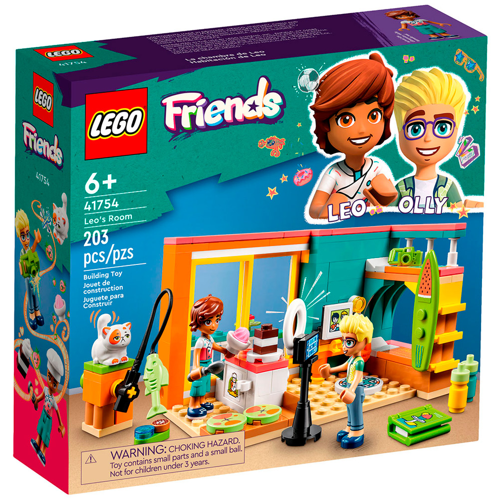 Конструктор LEGO FRIENDS "Комната Лео" 41754