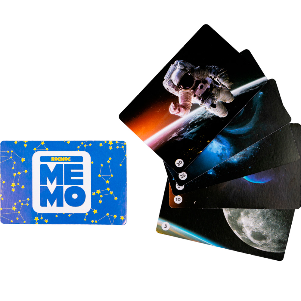 Игра Мемо Космос 50 карточек 03595 Игра Мемо Космос 50 карточек 03595