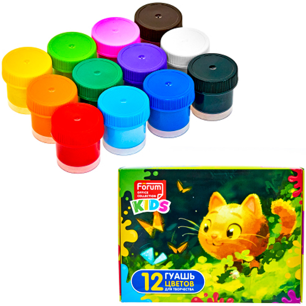 Гуашь FORUM Office Collection KIDS 