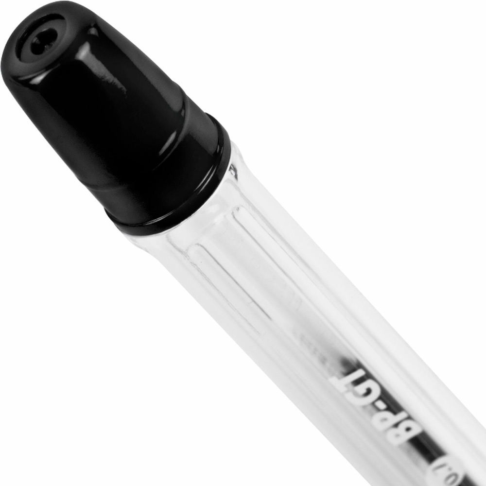 Ручка шариковая черная BP-GT узел 0,7 мм, линия 0,35 мм, BRAUBERG 144006