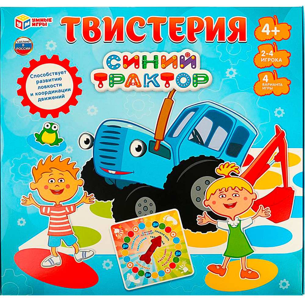 Игра Умка Твистерия.Синий трактор 4680107940940 /10/