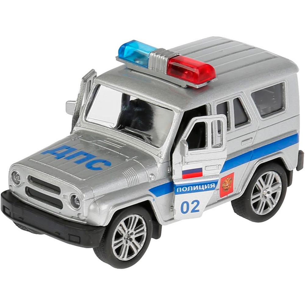 Модель SB-16-68-P-WB UAZ HUNTER Полиция Технопарк в коробке Модель SB-16-68-P-WB UAZ HUNTER Полиция Технопарк в коробке