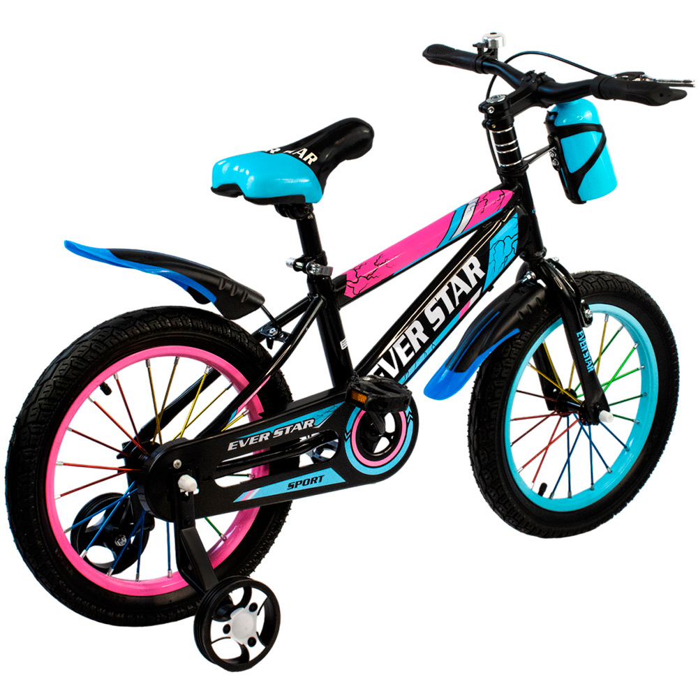 Велосипед 2-х 16" розовый/синий FG230707010C-1-2