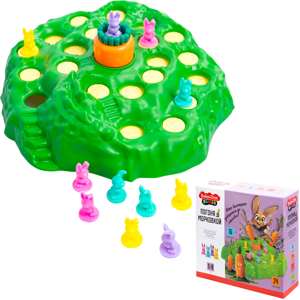 Игра Погоня за морковкой Baby toys 70046