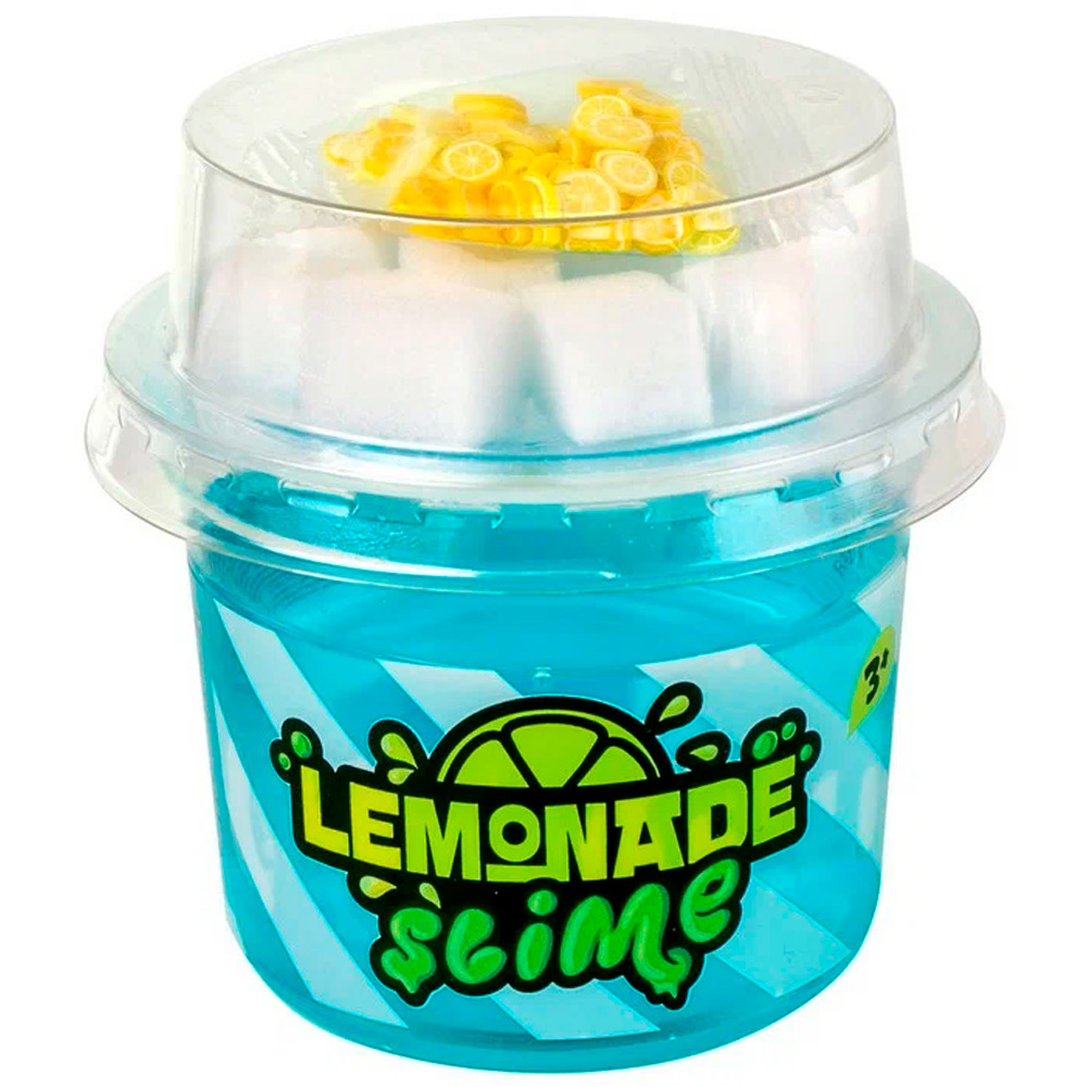 Лизун Slime  Lemonade   голубой   SLM157