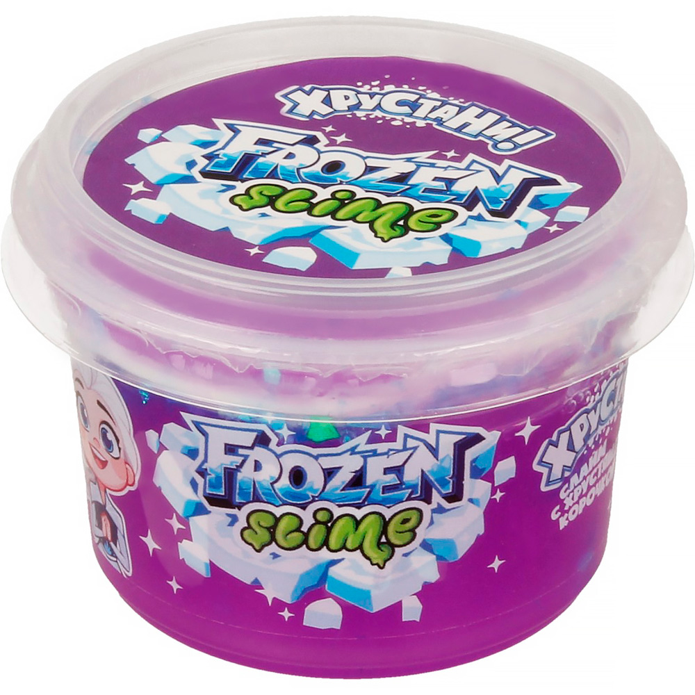 Лизун Slime Frozen фиолетовый SLM420