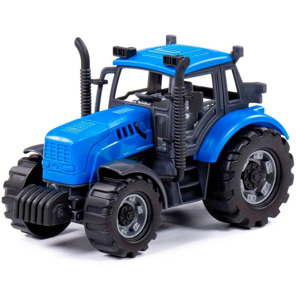 Трактор Прогресс инерц. синий (в коробке) 91215 П-Е /12/.