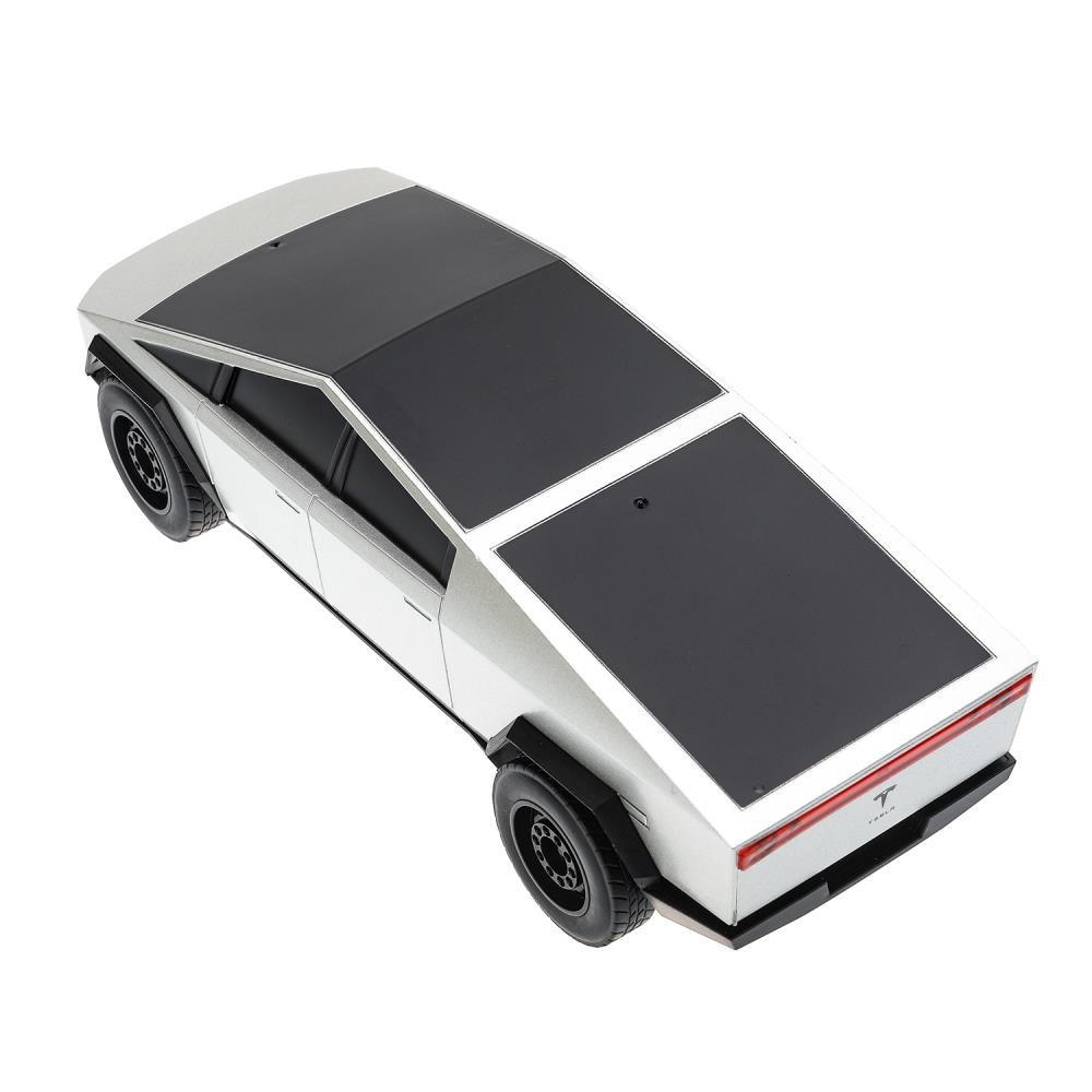 Машина на радиоуправлении ELPICK-24L-GY Tesla cybertruck, свет, 24,5 см, серебристый,аккум. Технопарк Машина на радиоуправлении ELPICK-24L-GY Tesla cybertruck, свет, 24,5 см, серебристый,аккум. Технопарк