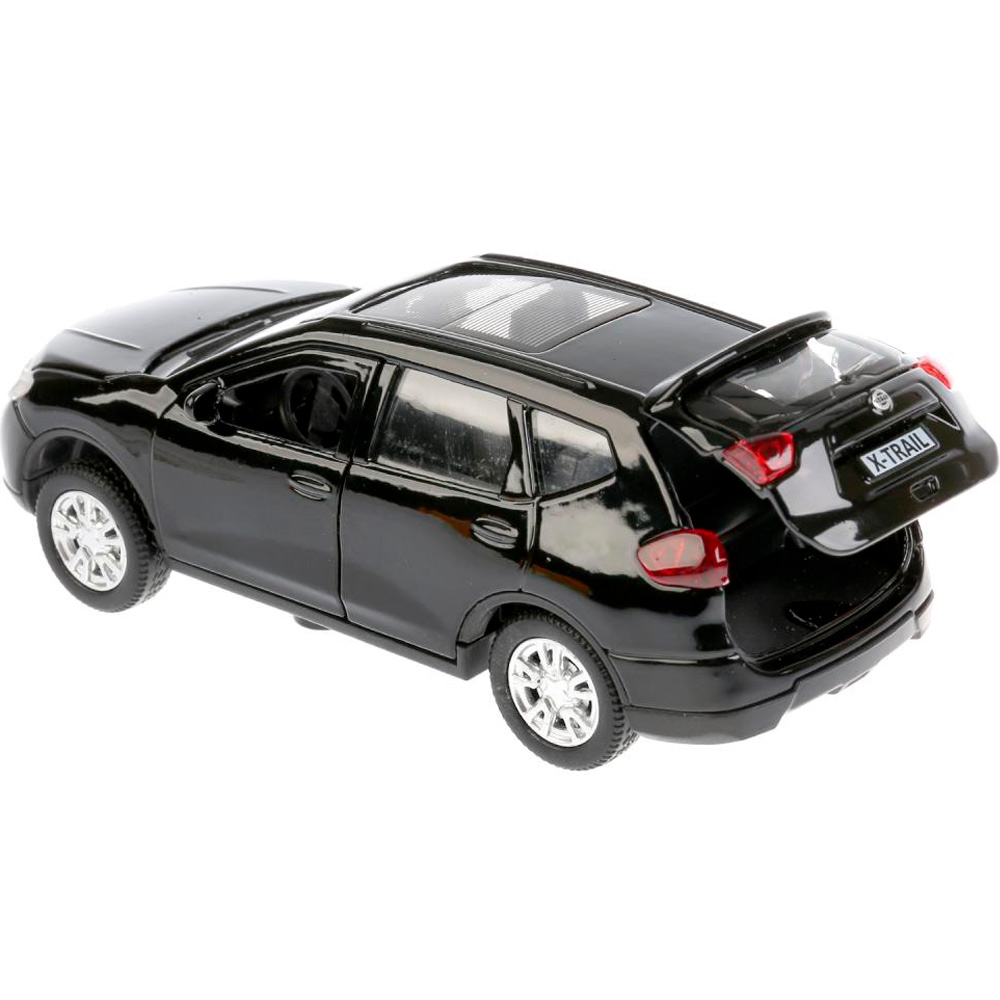 Модель X-TRAIL-BK Nissan X-TRAIL черный Технопарк в коробке Модель X-TRAIL-BK Nissan X-TRAIL черный Технопарк в коробке