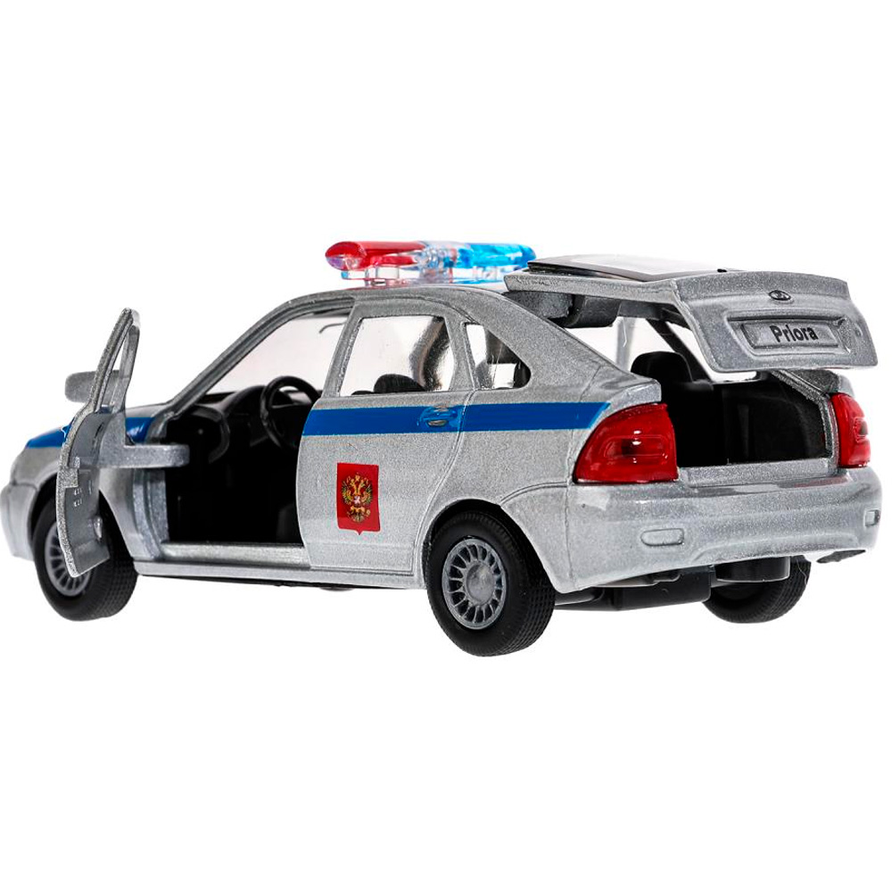 Модель SB-18-22-LP(P)WB LADA Priora хэтчбек полиция Технопарк в коробке Модель SB-18-22-LP(P)WB LADA Priora хэтчбек полиция Технопарк в коробке