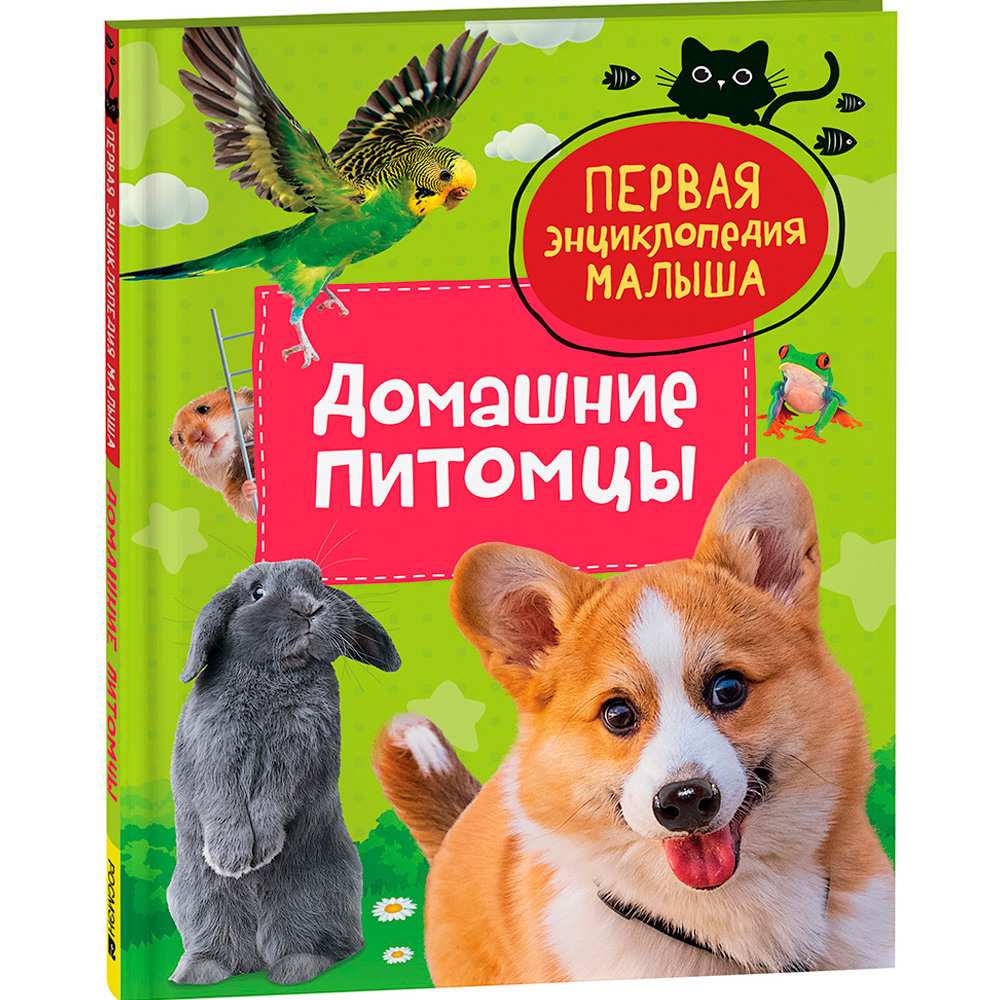 Книга 978-5-353-10384-4 Домашние питомцы. Первая энциклопедия малыша Книга 978-5-353-10384-4 Домашние питомцы. Первая энциклопедия малыша