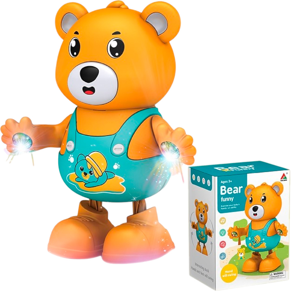 Игрушка на бат. FS238-8A Мишка в кор.