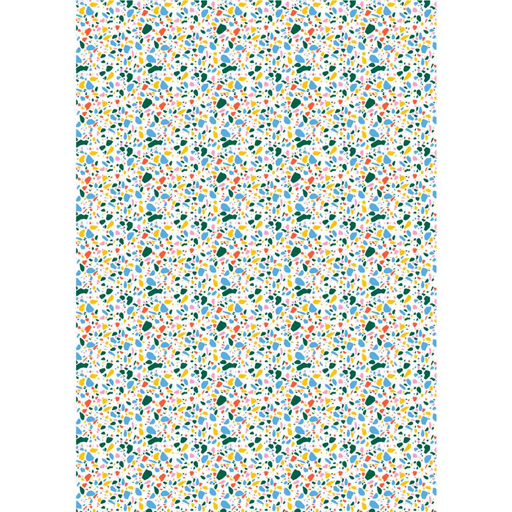 Упаковочная бумага глянц. 70*100см Terrazzo ассорти 372640 Упаковочная бумага глянц. 70*100см Terrazzo ассорти 372640