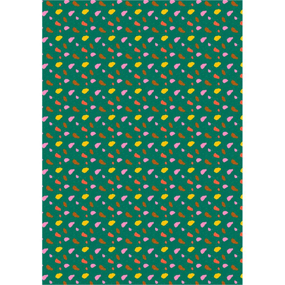 Упаковочная бумага глянц. 70*100см Terrazzo ассорти 372640 Упаковочная бумага глянц. 70*100см Terrazzo ассорти 372640