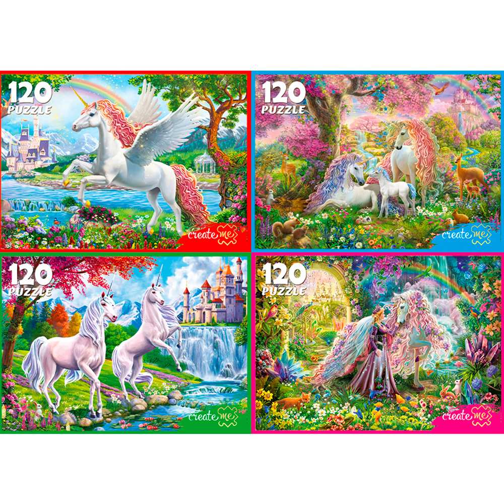Пазл 120 Единороги №7 П120-2010 Пазл 120 Единороги №7 П120-2010