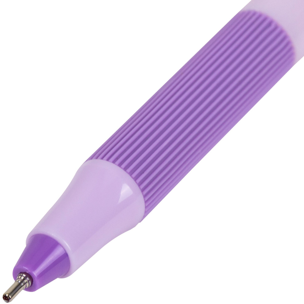 Ручка шариковая синяя i-STICK POINT PASTEL линия 0,35 мм, BRAUBERG 144023
