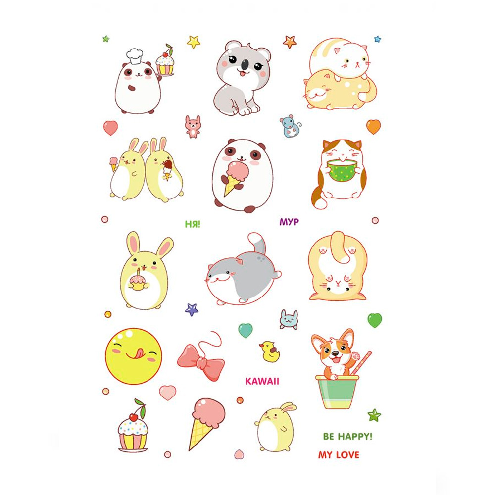 Наклейки KAWAII DREAM голубая обложка 9785001418245 Наклейки KAWAII DREAM голубая обложка 9785001418245