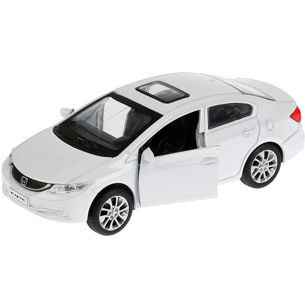 Модель CIVIC-WT HONDA CIVIC белый Технопарк в коробке Модель CIVIC-WT HONDA CIVIC белый Технопарк в коробке
