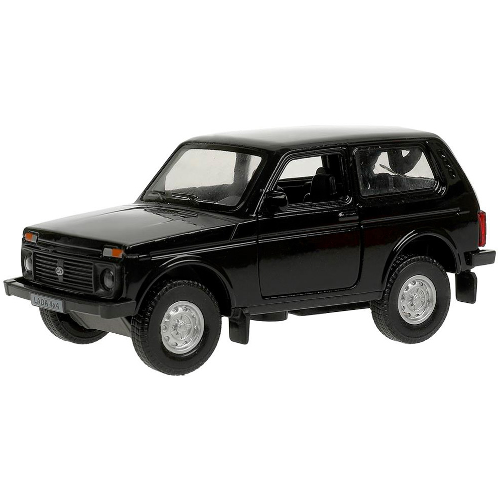 Модель LADA4X4-BK LADA 4х4 черный Технопарк в коробке Модель LADA4X4-BK LADA 4х4 черный Технопарк в коробке