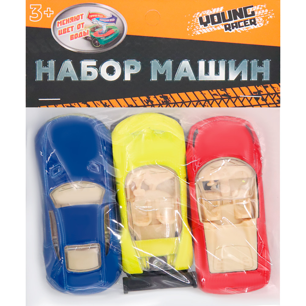 Набор машин Young Racer MK324-385A меняет цвет в воде (3шт) в пак. Набор машин Young Racer MK324-385A меняет цвет в воде (3шт) в пак.