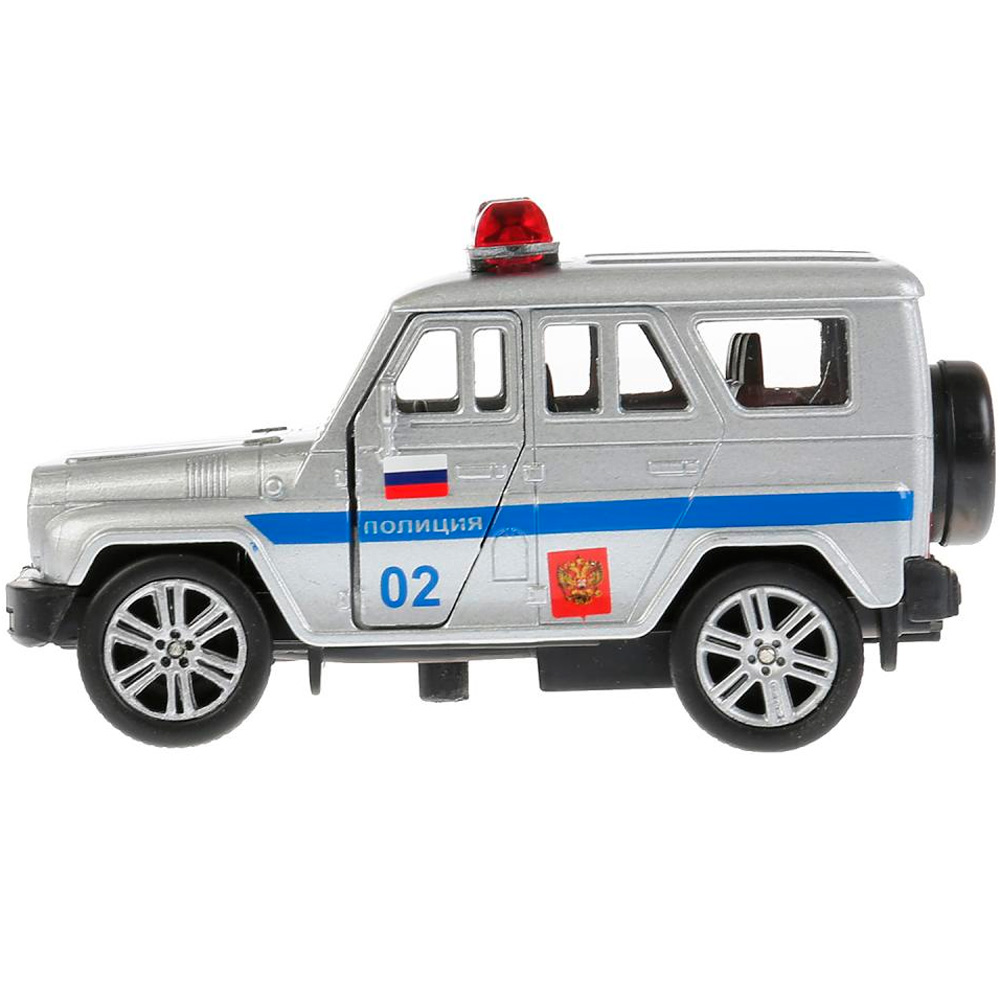 Модель SB-16-68-P-WB UAZ HUNTER Полиция Технопарк в коробке Модель SB-16-68-P-WB UAZ HUNTER Полиция Технопарк в коробке
