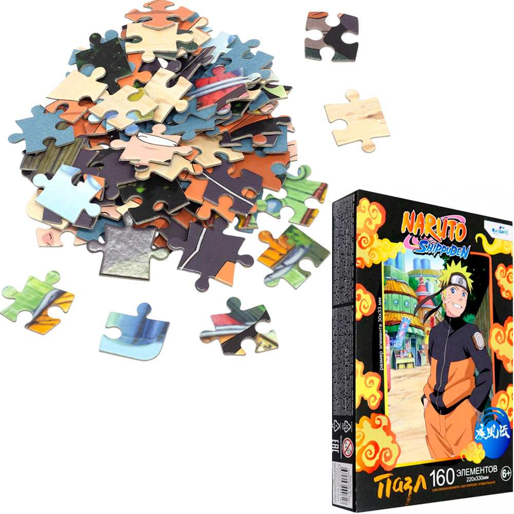 Пазл 160 Naruto.Ниндзя из Канохи 09081 Origami Пазл 160 Naruto.Ниндзя из Канохи 09081 Origami