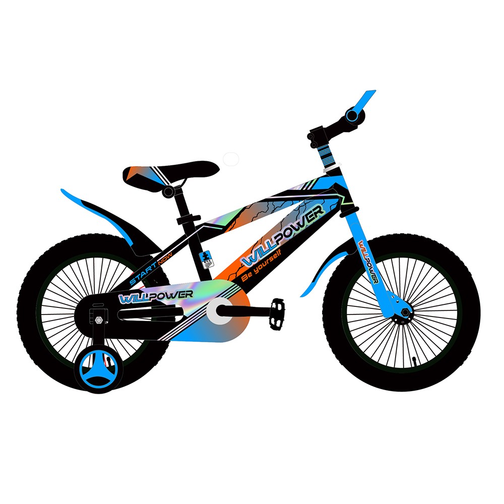 Велосипед 2-х 18" WILLPOWER синий FG230707005C-2-2