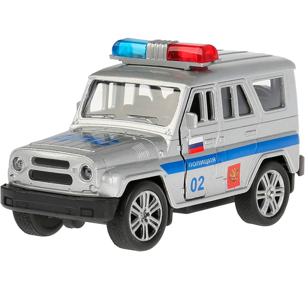 Модель SB-16-68-P-WB UAZ HUNTER Полиция Технопарк в коробке Модель SB-16-68-P-WB UAZ HUNTER Полиция Технопарк в коробке