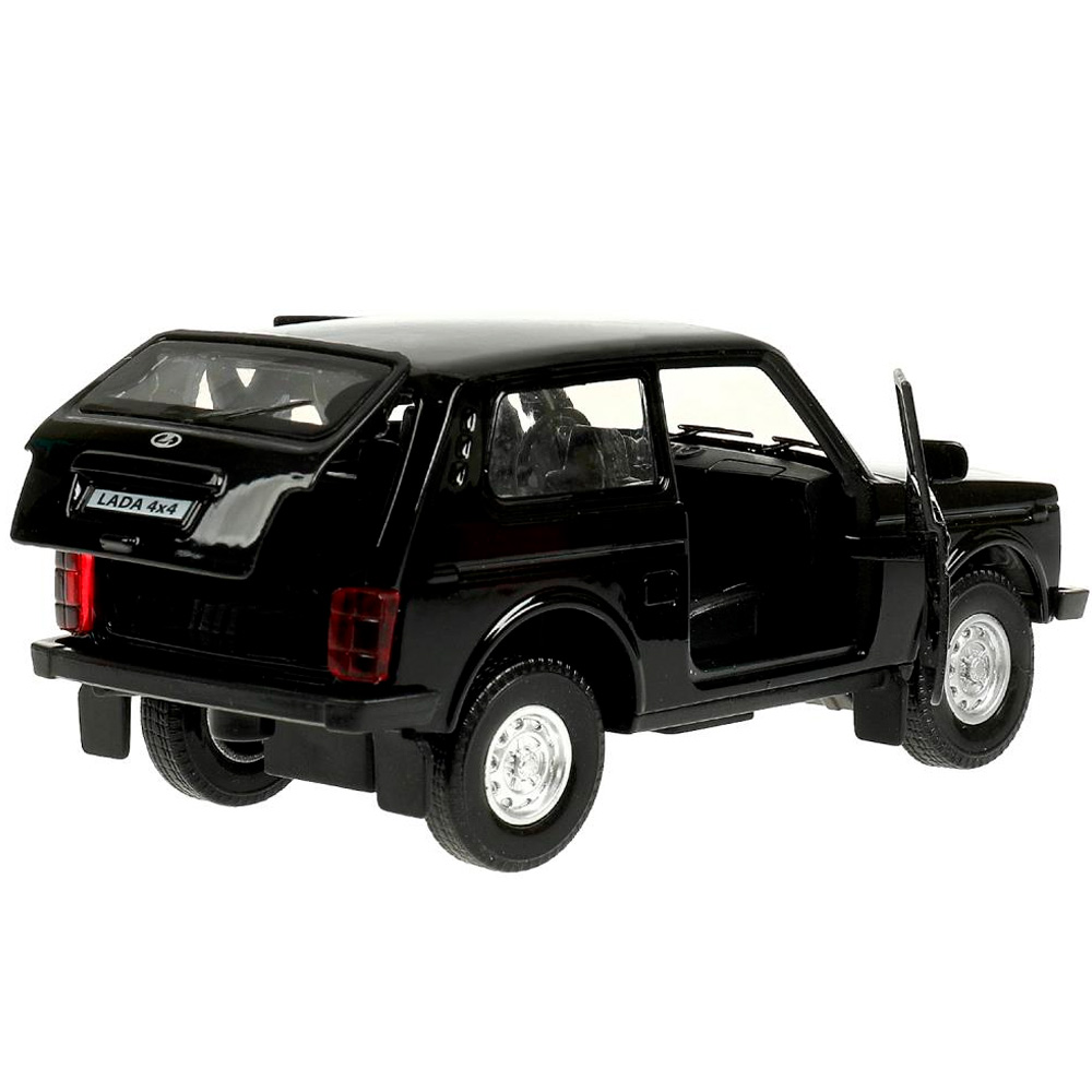 Модель LADA4X4-BK LADA 4х4 черный Технопарк в коробке Модель LADA4X4-BK LADA 4х4 черный Технопарк в коробке