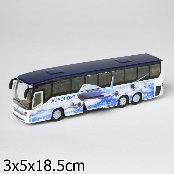 Модель СТ10-025/SB Технопарк Автобус в русс.коробке Модель СТ10-025/SB Технопарк Автобус в русс.коробке
