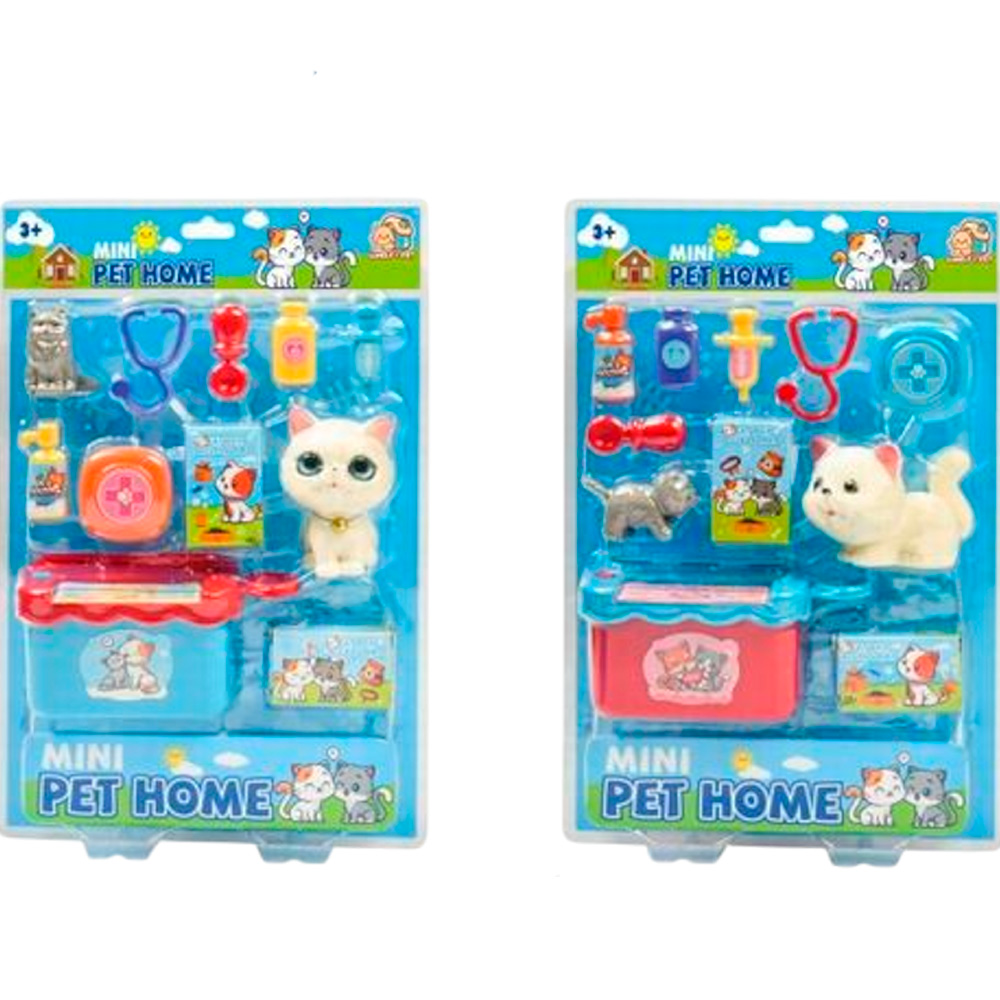 Игровой набор 832-215 с питомцами и аксесс., на блист.