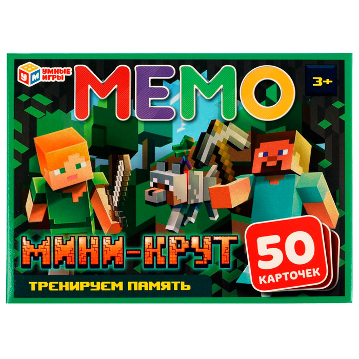 Игра Умка Мини-крут. МЕМО 4680107994172 /50/