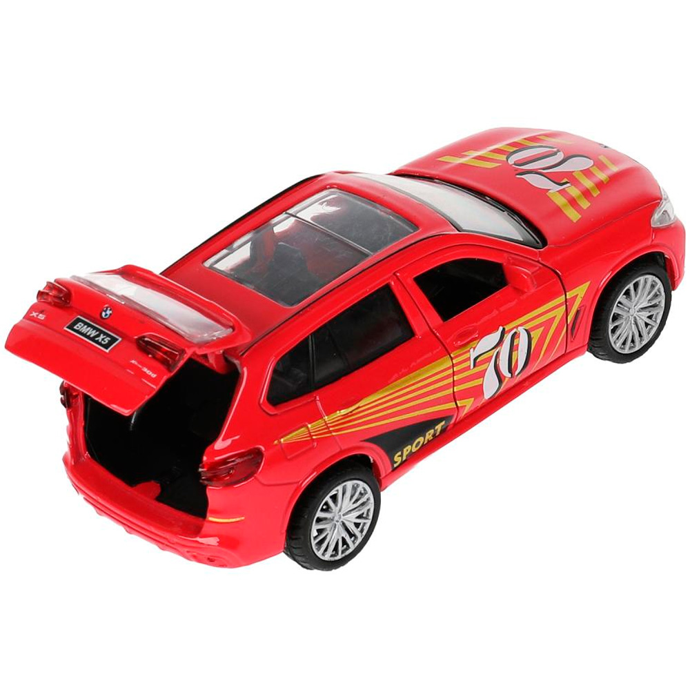 Модель X5-12SLSRT-RD BMW X5 M-SPORT 12 см Технопарк в коробке Модель X5-12SLSRT-RD BMW X5 M-SPORT 12 см Технопарк в коробке